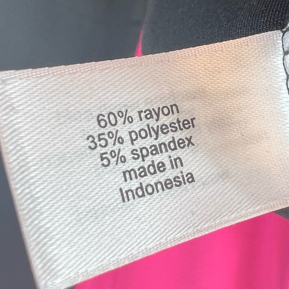 Lane Bryant Colorblock Sheath Dress Plus Size 20 Stretch Slit New - Picture 12 of 16